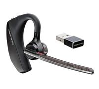 Poly Voyager 5200 UC Bluetooth Auriculares con Cancelación de Ruido, Audio Wideband, DSP, 14h, Negro
