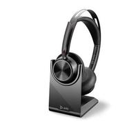 Poly Voyager Focus 2 BT700 Auriculares Bluetooth 5.1 con USB-A, ANC, Certificación Microsoft