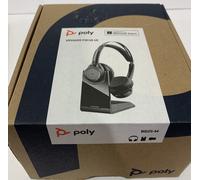 Poly Voyager Focus 2 UC Usb-A Active Ruido Cancelación Cascos Con Carga Soporte