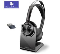 Poly Voyager Focus 2 USB-A MS con base de carga