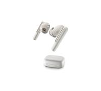 Poly Voyager Free 60 Auriculares Inalámbricos, Micrófonos con Cancelación de Ruido para Llamadas Nítidas, Cancelación Activa del Ruido (ANC), Estuche de Carga Portátil