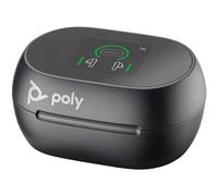 POLY Voyager Free 60+ UC Black Touchscreen Charge Case for BT700 USB-C Adapter