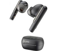 Poly Voyager Free 60+ UC M Carbon Black Earbuds +BT700 USB-C Adapter +Touchscreen Charge Case 7Y8H0AA