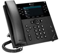 Poly VVX 450 12-Line Biz-IP-Phone PERP, Negro
