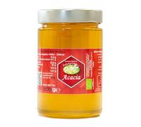 Polyagrinova - Miel de Acacia Ecológica 500 g, Sin Filtrar, Italiana, Premio 2025 Tres Gotas de Oro, Miel Natural Pura, Edulcorante Natural, Tarro de Vidrio