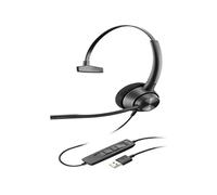 Polycom Headphones With Microphone Poly 214568-01 Black HEADPHONES NUEVO
