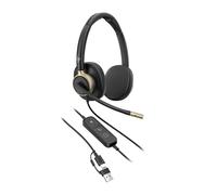 Polycom HP Poly Mission 820 Auricular USB-C Estéreo con Cancelación Activa de Ru