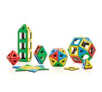 Polydron- Juguete magnético, Color blanco15-339, 3 Years (50-1010)