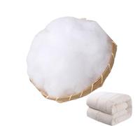 Polyester Fiber Fill - High Loft Stuffing for Pillows, Breathable Craft Sewing Material with Soft Resilient Texture, Fluff Retention Performance, Ideal for DIY Plush Toys Cushions and Home Décor