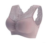 Polyester Seamless Bra One Size Summer para leisure Polyester(Light Brown One Size)