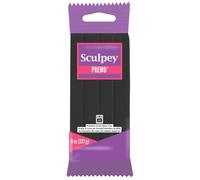 Polyform Premo Sculpey Arcilla polimérica 8 onzas, Color Negro, paquete de 1