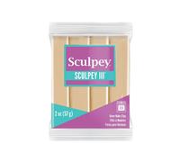Polyform Sculpey III Polymer Oven-Bake Clay Tan Non Toxic 2 oz. bar