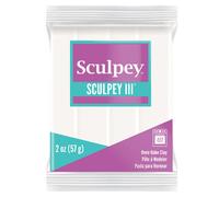 Polyform Sculpey III Polymer Oven-Bake Clay White Non Toxic 2 oz. b