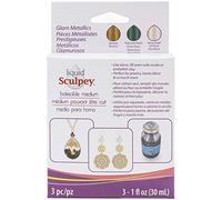 Polyform Sculpey Liquid Medium-Glam 3 x 29 ml 29 ml