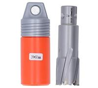 PolyGen 50mm Depth Hollow Drill Bit with 95mm Overall Length and Thin Walled Design for Magnetic Drilling Machines, A Precision Steel Plate Hole Cutter (28mm)