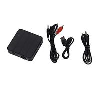 PolyGen Adaptador de Audio 3,5 mm con BT5.0 A2DP, Alcance de 10 Metros, Receptor transmisor de Audio 2 en 1 con Soporte Auxiliar para TV, Reproductor de CD, metodo de automóvil