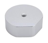 PolyGen Aluminum Alloy Satellite Tripod Adapter with Universal 1/4 Inch Threading, a Satellite Tripod Conversion Adapter for Rectangular Dish, Trucks, and Boats (Silver)