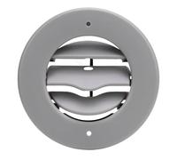 PolyGen Car Roof Ceiling Vent made of ABS Material in Light Ash Grey, Replacement for OEM 23279036/84153345, Car Roof Air Conditioning Vent Outlet