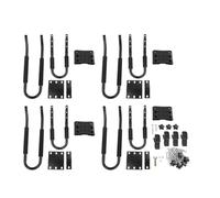 PolyGen Car Roof Rack for Kayak with 2 Pair J Bars for Easy Transport of Canoes/Paddle Boards 68KG Capacity Alloy Steel J Bar Kayak Carrier