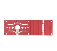 PolyGen Circular Saw Guide Rail Angle Stop 340mm 90 Degree CNC Machined Aluminum Track Saw Square Woodworking Guide Rail Accessories for Cutting