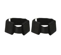 PolyGen Correas para Levantamiento de Pesas, Paquete de 2 con Cierre de Gancho y Bucle Ajustable para Entrenamiento Diario de piernas, una Correa de Entrenamiento Tibial para