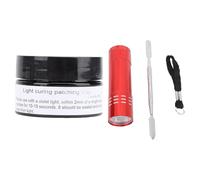 PolyGen Easy Shaping Light Curing Clay Kit with Curing Light for 3D Print Finishing, Quick Solidification Putty for Gap Filling, 50g Repair Filler