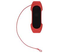 PolyGen Elegante Tabla de Surf para Dedos con Correa para Dedos incluida para Escritorio y diversión en Viajes en Coche, Mini Juguete Skimboard para niños y Adultos, plástico ABS (Roja)