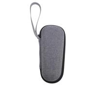 PolyGen Estuche de almacenamiento para recortadora de barba con bolsillo de malla para organización del hogar y viajes, mantiene la recortadora y los peines limpios, un estuche de