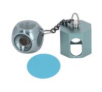 PolyGen Estuche de Tiza de Billar portátil Soporte magnético Integrado para Tiza de Taco de Billar para Jugadores en Deportes de Taco, Ayuda a elevar el Rendimiento del Juego (Verde negruzco)