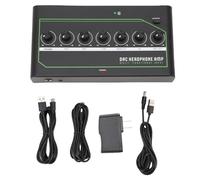PolyGen Multi Input Headset Amplifier with BT and DAC, 3 Band EQ, Optical/Coaxial/Type C / 3.5mm Ports, Compatible with Computers for Gaming