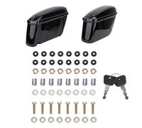 PolyGen Par de Maletas Laterales para Motocicleta Tapas Superiores con Cerradura para desplazamientos Diarios, alforjas rígidas para Motocicleta de 22 L Que ofrecen un Amplio