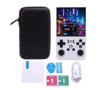 PolyGen Portable Pocket Game Console with Mali G31MP2 GPU, 6 Hour Playtime, 18000+ Classic Games, Handheld Game Console for On The Go Entertainment (128G)