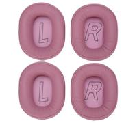 PolyGen Protein Leather Ear Pads with High-Density Memory Foam for Enhanced Sound Blocking, Headphone Earpads with Reinforced Stitching for Hecate G2 Gaming (Pink)