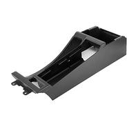 PolyGen Reemplazo de la base de la consola central OEM 51168218306 para 3 Series E46 1998-2004, para selecciones con volante a la derecha con apertura de apoyabrazos, ABS negro