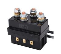 PolyGen Relé de cabrestante de 12 V modelo LR4450 con bobina de latón, contactor de relé de cabrestante automotriz para control de potencia estable en automóviles, carros y