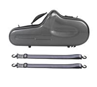 PolyGen Secure Estuche para saxofón Alto con Cerradura de combinación para Viajes, una Caja de Almacenamiento para saxofón con Forro Acolchado y Compartimentos internos para