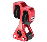 PolyGen Separador de Cuerdas de círculo configuraciones de Tiro con círculo Compuesto, con un diseño Divisor de aleación de Aluminio y Que Sirve como reemplazo del Cable (Roja)