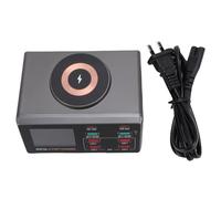 PolyGen Smart App Control Charging Station with 15W Magnetic Pad, a 100W USB Charging Station with an 8 Port USB Hub and Power Monitor for Laptops/Phones