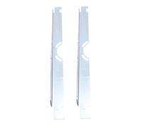 PolyGen Wheel Alignment Tool Plate, Set of 2 Heavy Duty Stainless Steel Toe Plates for Precise Toe Measurement, Universal Automotive Design for Cars and Trucks