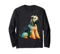 Polygon Art Soft Coated Wheaten Terrier Manga Larga