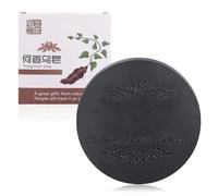 Polygonum Multiflorum Champú Soap, cuidado natural del cabello para cabello negro y grueso, promueve el crecimiento del cabello y previene la caída del cabello, para hombres y mujeres