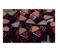 Polyhedral Dice: Gemini - Purple-Red with Gold (7) (Importación USA)