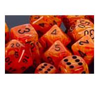 Juego de troqueles D7 con bordes afilados, exclusivos, dados Vortex Poly (7 dado