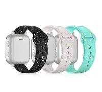 Polyjoy Correa de silicona compatible con Gizmo Watch 3Adventure 3 2 1/Gabb 3e 3 2 1/SyncUP Kids Watch 2 1/Cosmo JrTrack 5 4 3 2SE 2 1/AT&T amiGO Jr, correa de repuesto deportiva suave de 20 mm