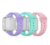 Polyjoy Correa de silicona compatible con Gizmo Watch 3Adventure 3 2 1/Gabb 3e 3 2 1/SyncUP Kids Watch 2 1/Cosmo JrTrack 5 4 3 2SE 2 1/AT&T amiGO Jr, correa de repuesto deportiva suave de 20 mm