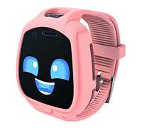 Polyjoy Correa deportiva compatible con Little Tikes Tobi 1 2 Robot Smartwatch, correa de repuesto transpirable de silicona suave con funda protectora de parachoques para niños Tobi Robot Smart Watch, rosa