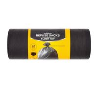 Polylina 20 sacos de basura con tapa rasante 75L