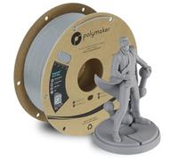 PolyLite PLA PRO - Filamento para impresora 3D, resistente y de alta rigidez, PLA gris, 1.75 mm, 1 kg en carrete de cartón