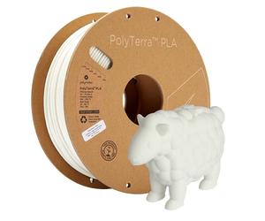 Polymaker 70823 PolyTerra PLA Filament PLA 2.85mm 1000g blanco (matt) 1 pieza