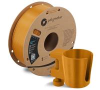 Polymaker - Filamento ABS de 1,75 mm Resistente al Calor - PolyLite ABS 3D Dorado